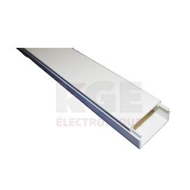 Wiring Duct White color with adhesive (39x19mm-0.85mm) 2 meters