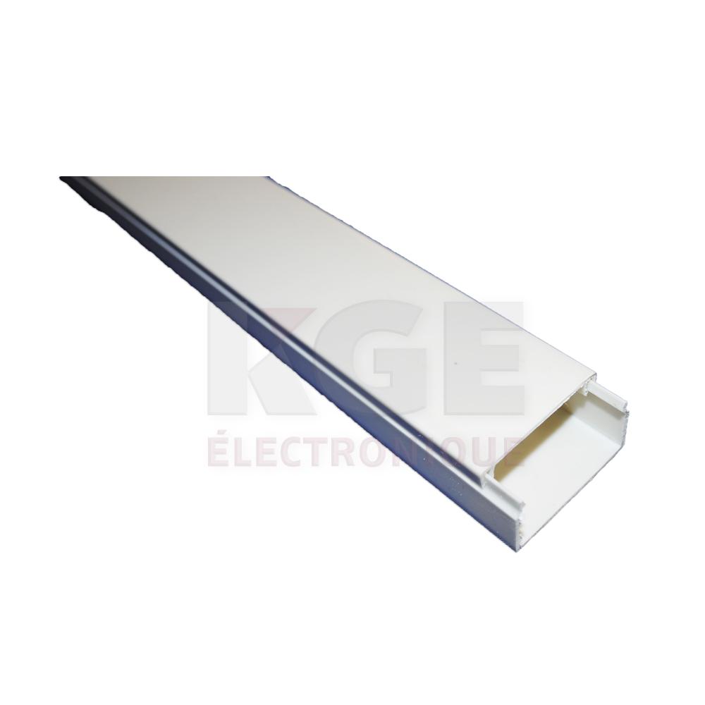 Cache-fil blanc avec adhesif 2M (39x19mm-0.85mm)