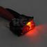 Red SIngle-Pole Illuminated Rocker Switch SPDT with LED 12VDC 20A