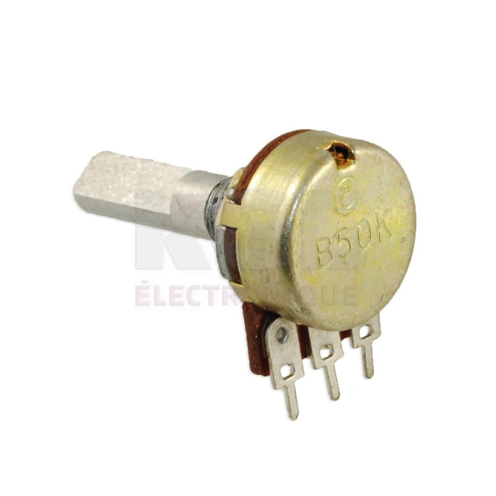 Potentiomètre Miniature 16mm 50K
