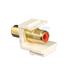 RCA keystone Insert Gold Plated