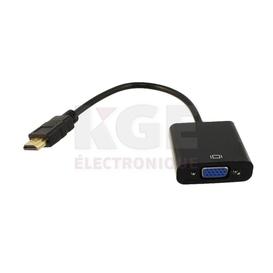 Convertisseur HDMI mâle à VGA femelle