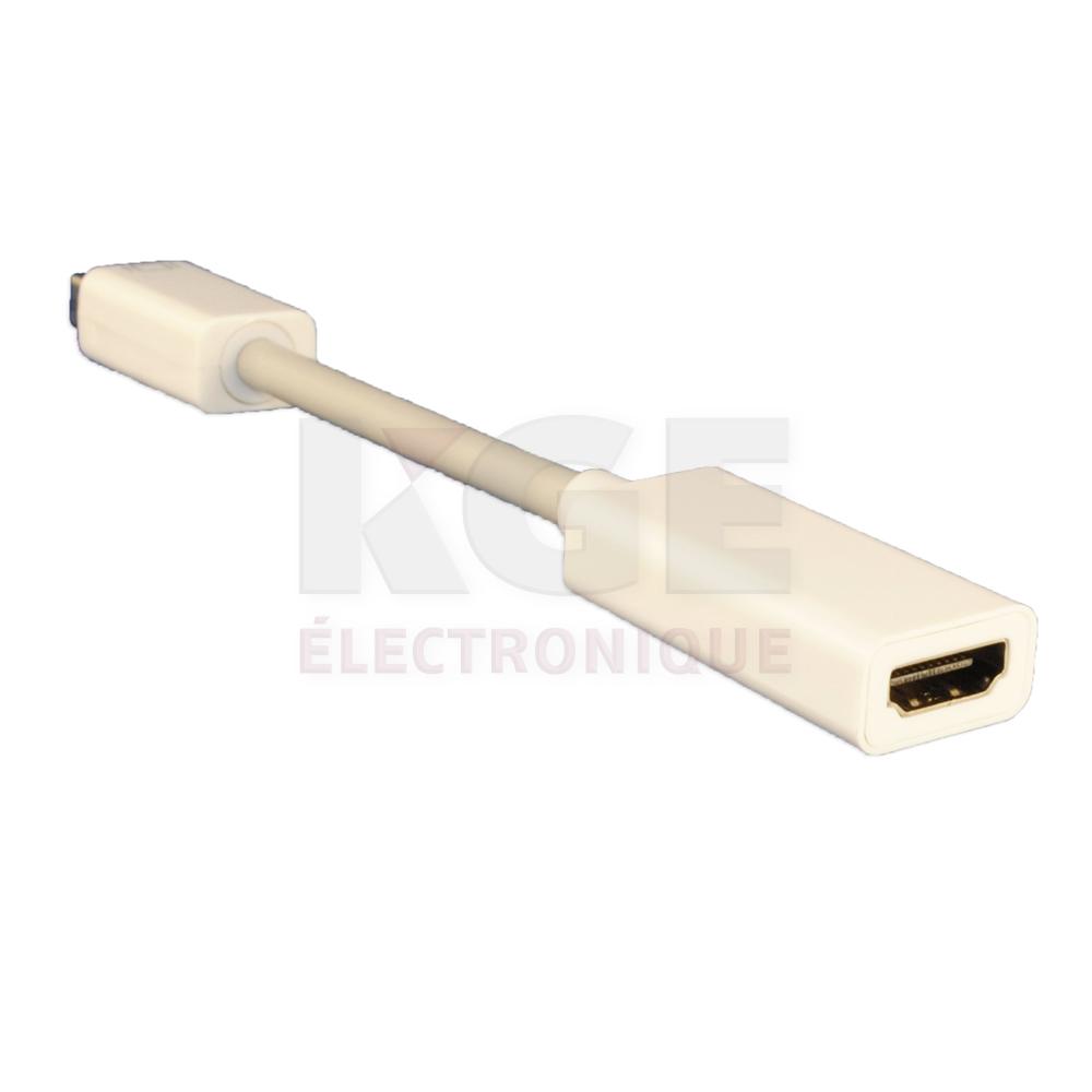 Adaptateur Mini DVI à HDMI