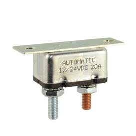 20 Amp Universal Type I Automatic Reset Circuit Breakers w/ Mount Bracket