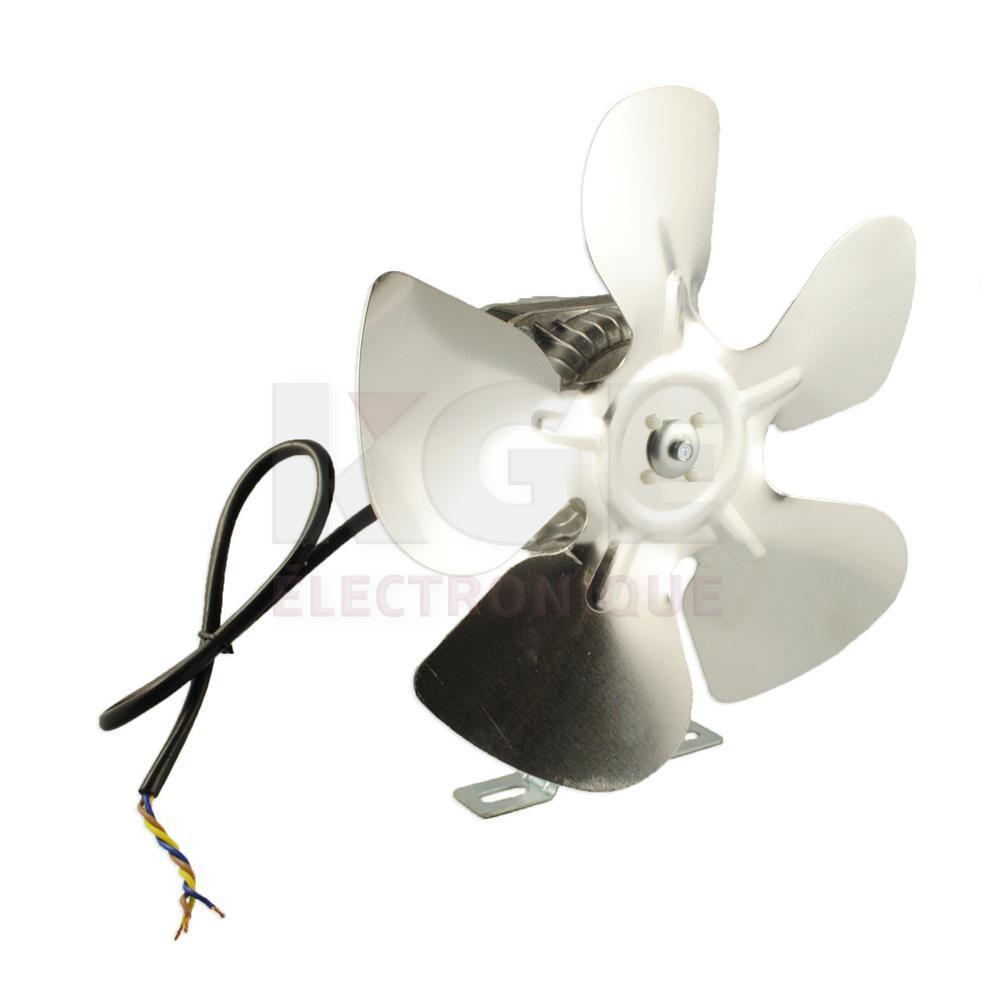 Ventilateur métallique 9 pouces 10/55W 110VAC 50/60Hz 0.65A 1450RPM