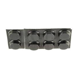 Rubber foot 12.70mm X 3.50mm 8 pack