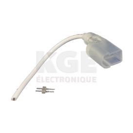 Flexible neon connector