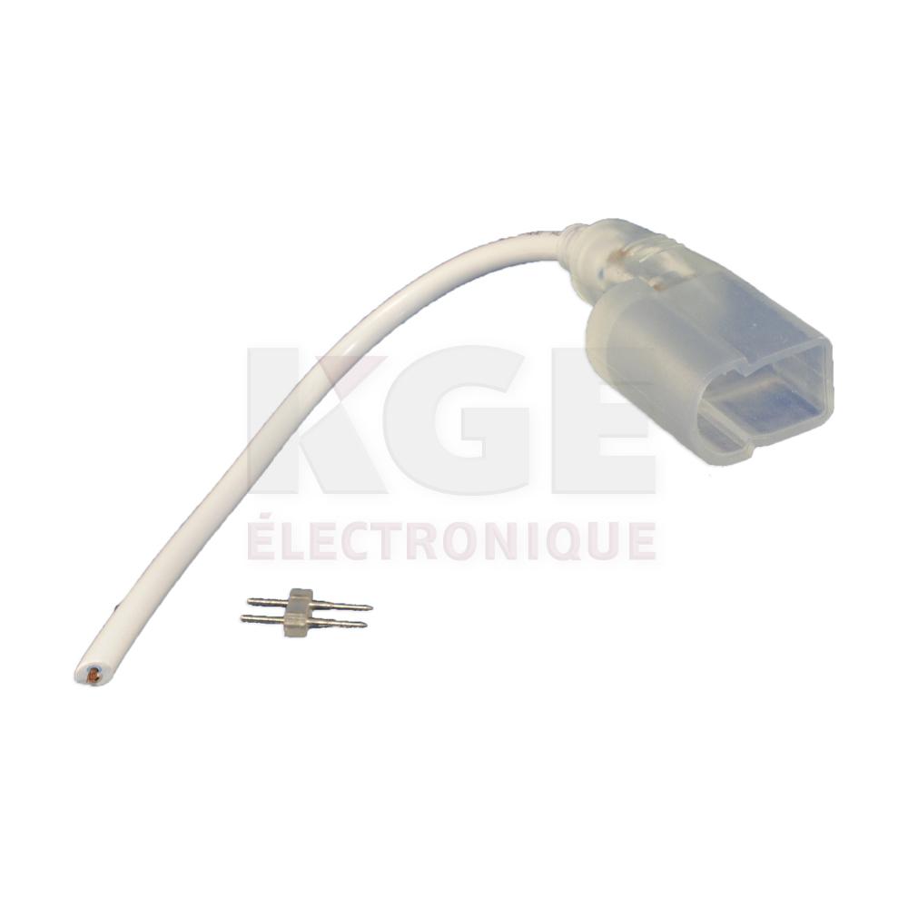 Connecteur pour néon flexible