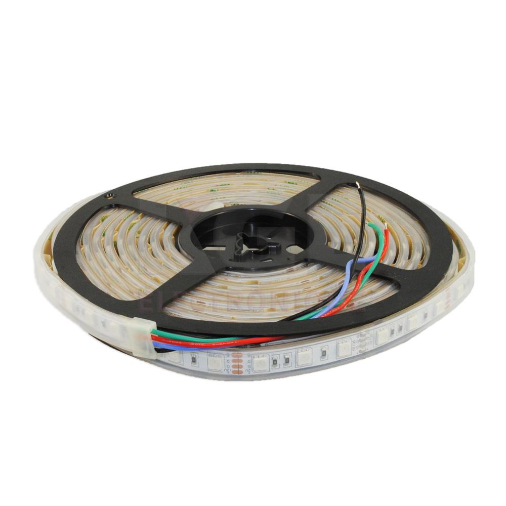 Rubain DEL RGB 12VCD 5 mètres