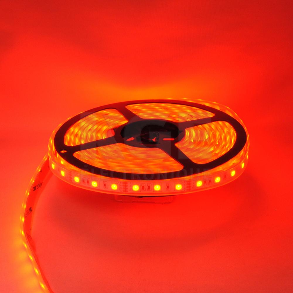 Ruban DEL RGB 12VCD 5 mètres