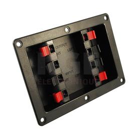 Plaque de terminaux pour haut-parleurs 8 contacts
