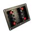 Standard push terminals for speaker 8 contacts