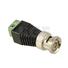BNC male to pitch screw terminal bloc adapter