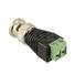 BNC male to pitch screw terminal bloc adapter