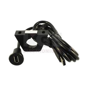 Câble d'extension USB 6 pieds avec support de montage
