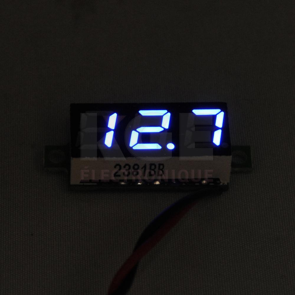 Voltage display 3.6VDC to 30VDC (sold individually)