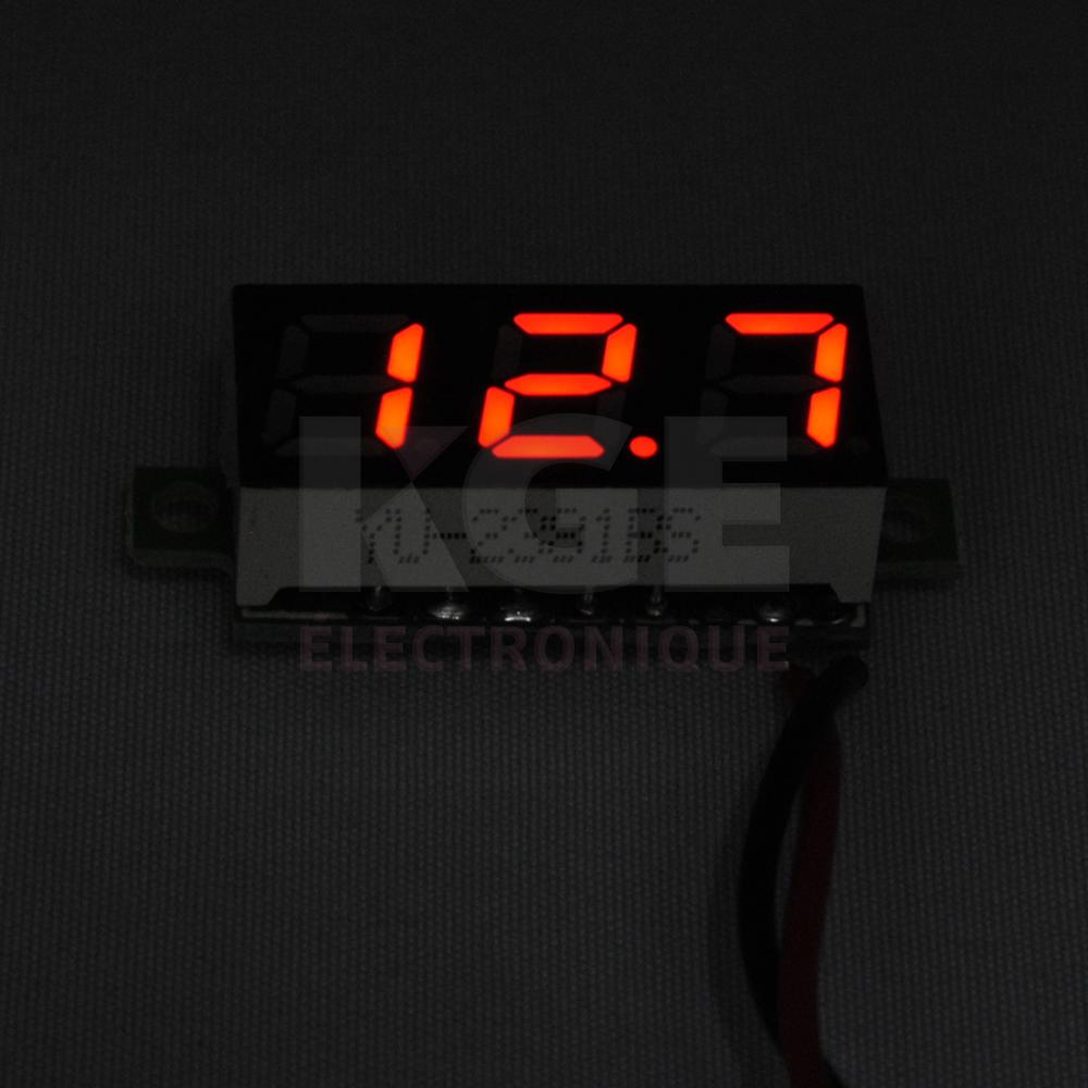 Voltage display 3.6VDC to 30VDC (sold individually)