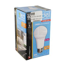 LED type A / 9W warm white
