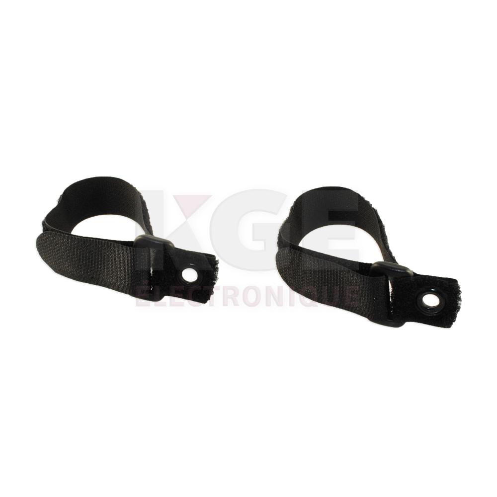 Singles economiques à tout usage 3/4"x10" noires K-10-GET-BK paquet de 2
