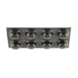 Adhesive rubber foot 11.18mm x 5mm