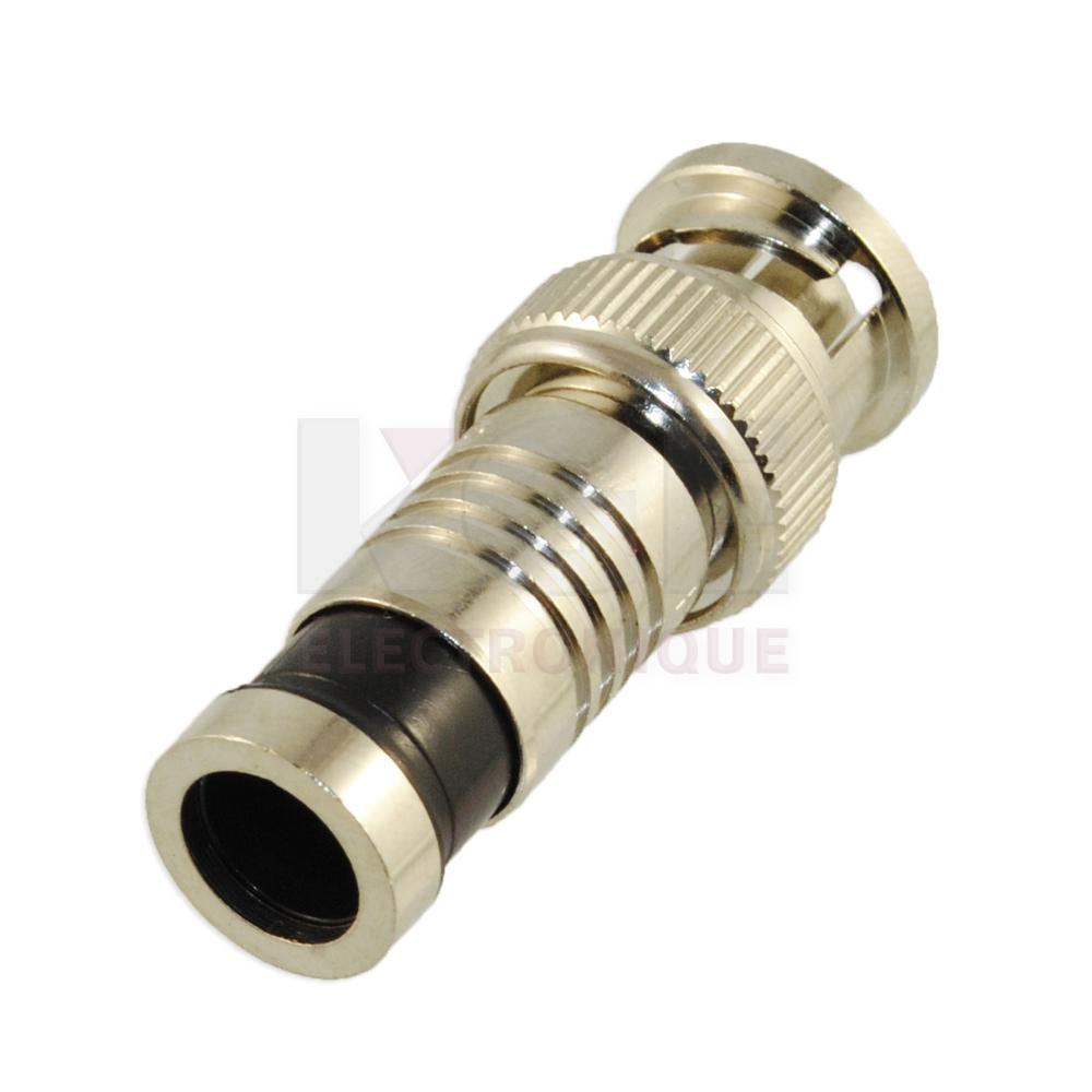 Connecteur BNC Mâle à Compression pour RG59