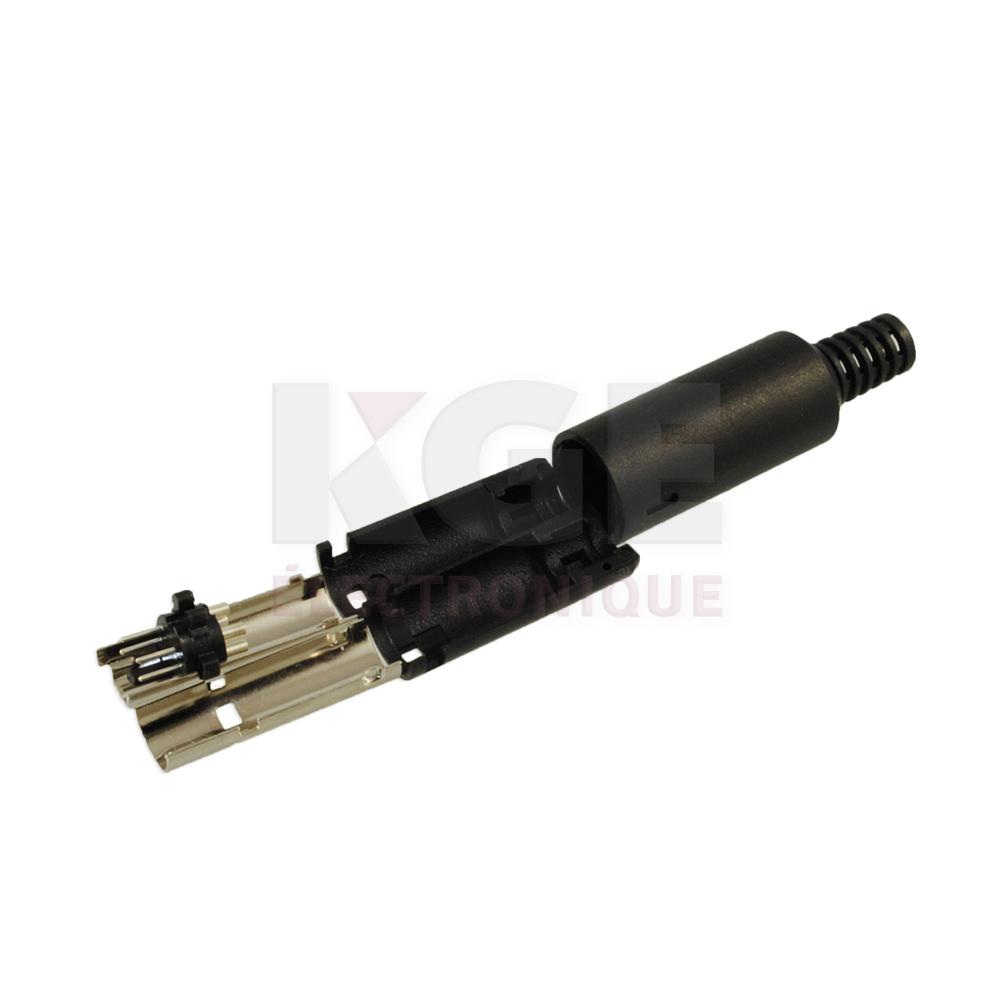 4 Pin Male Mini DIN Connector Electronics KGE Ã©lectronique