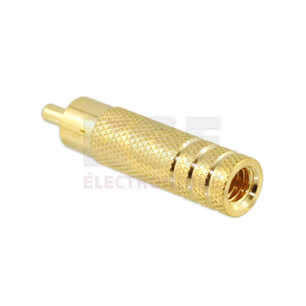Prise RCA pour Câble Coaxial RG59/U à Visser