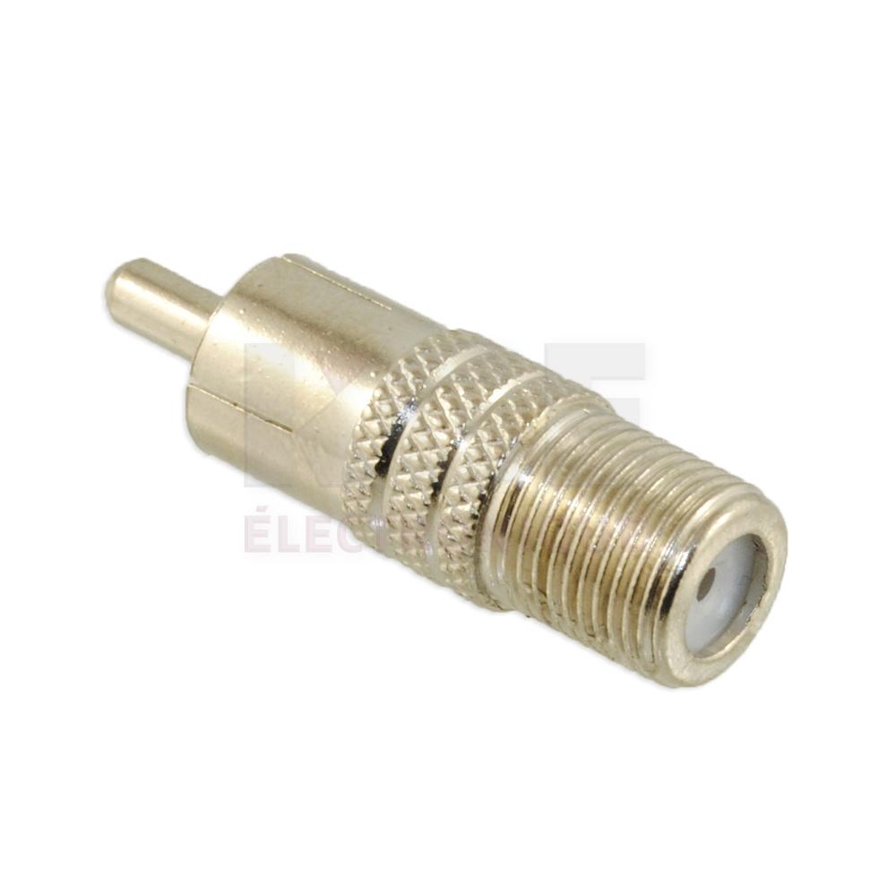 Connecteur RCA Mâle à F Femelle