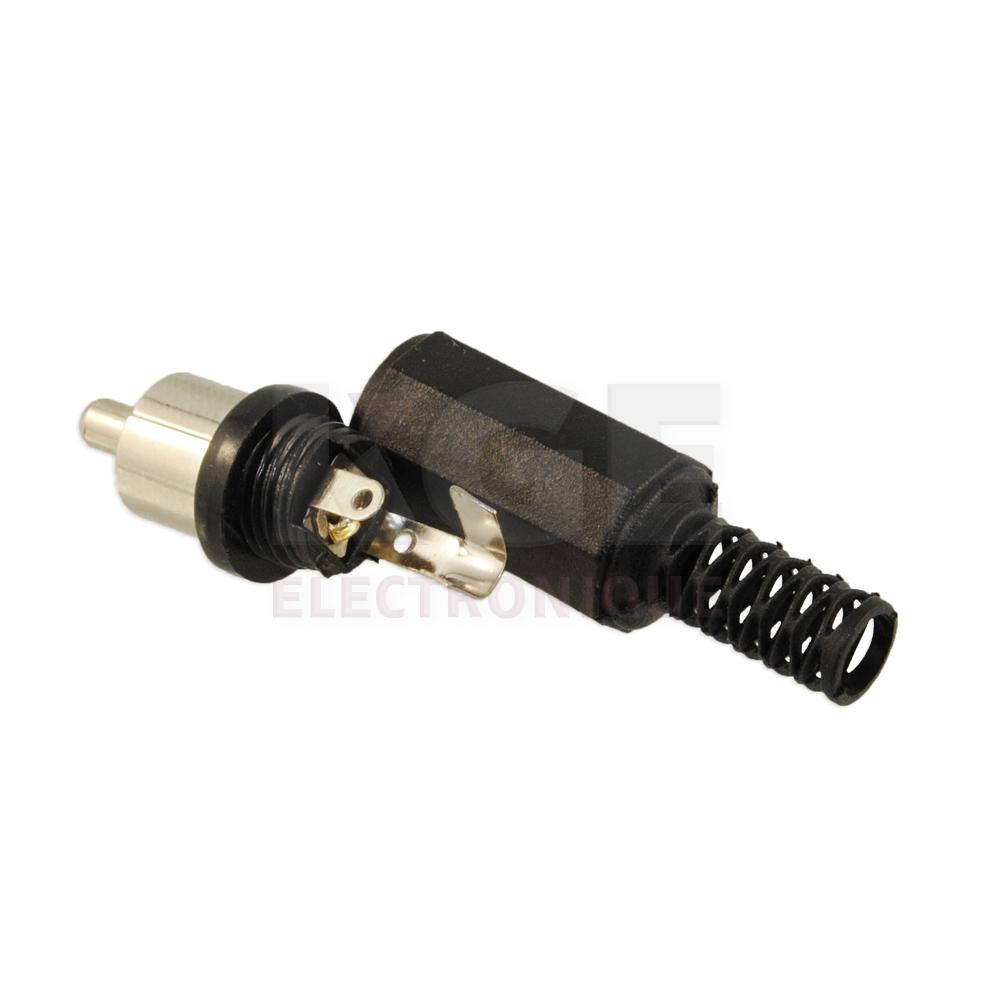 Phono (RCA) Plug - Black
