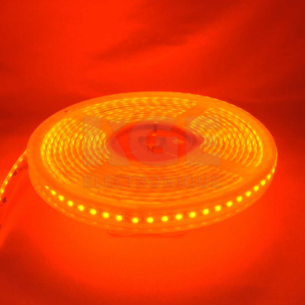 4.8W Amber 5 Meter Adhesive LED Strip