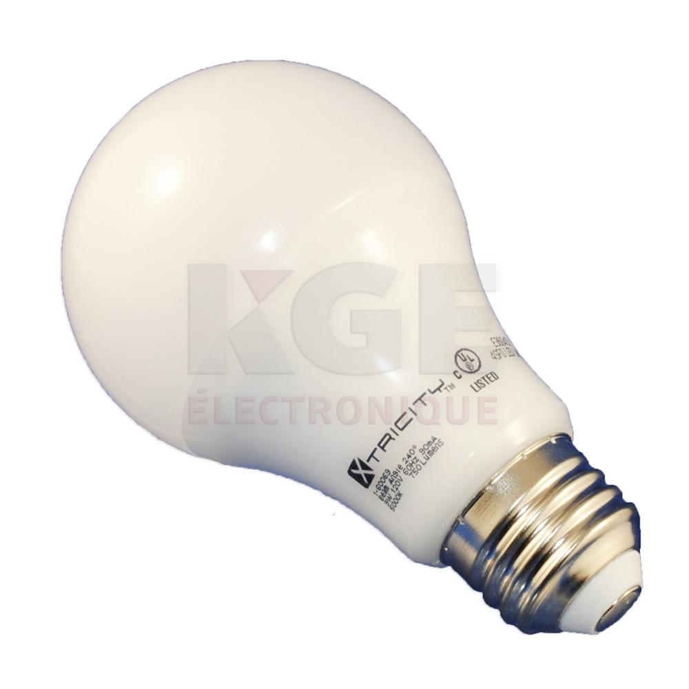 DEL type A 9W blanc froid