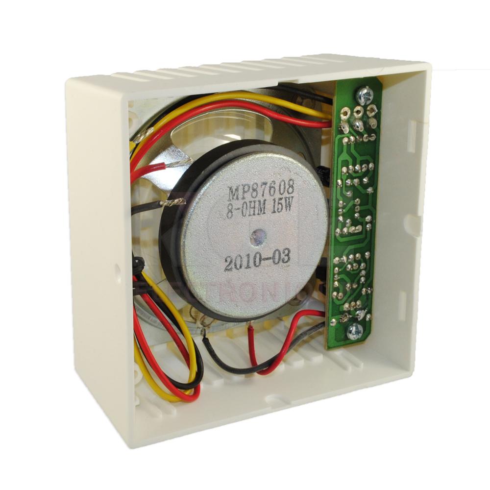 15W dual tone surface mount siren