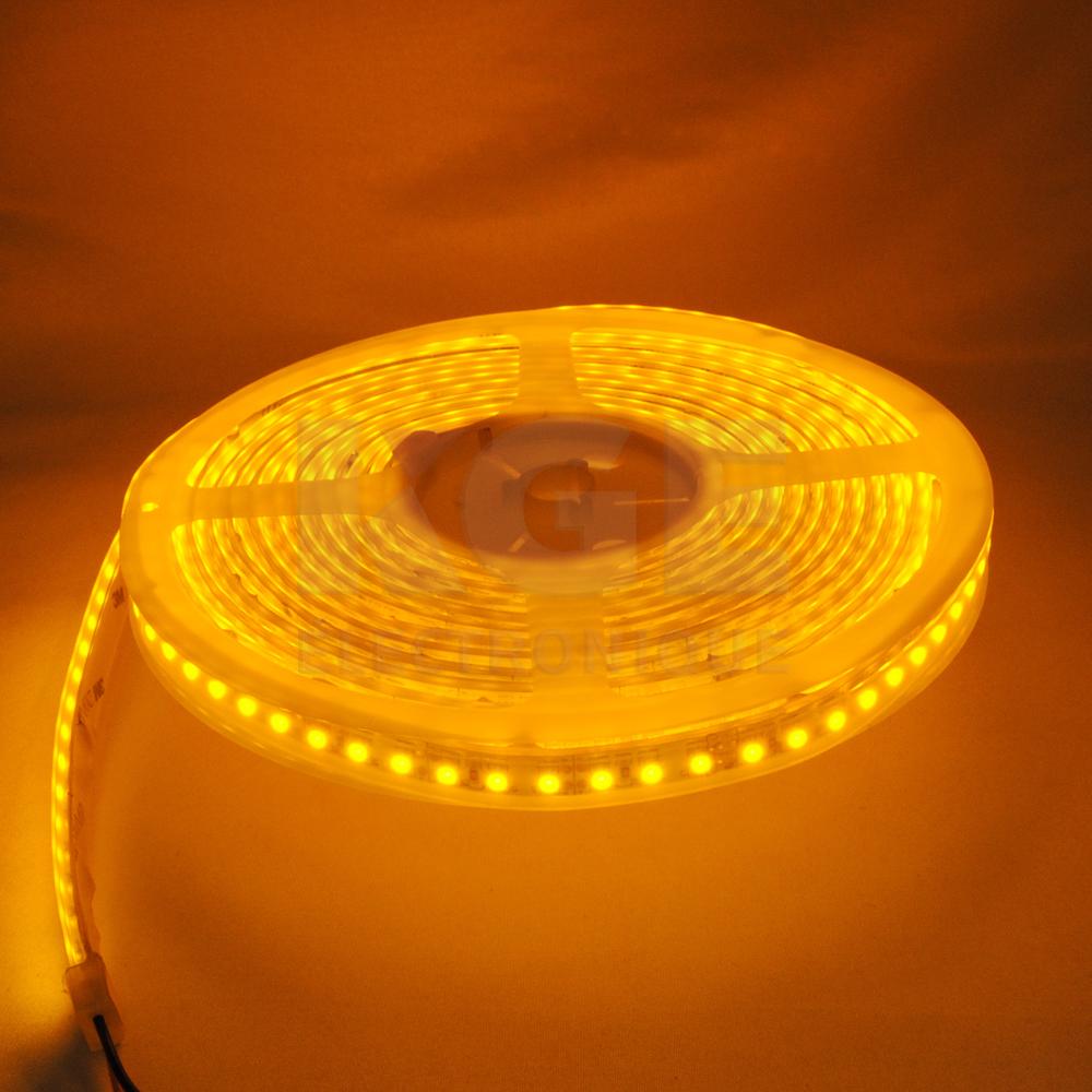 LED strip 5 meters 12VDC yellow