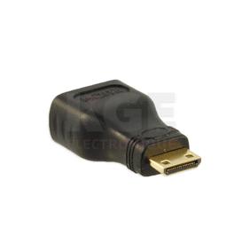 Male Mini HDMI to Female HDMI Adapter