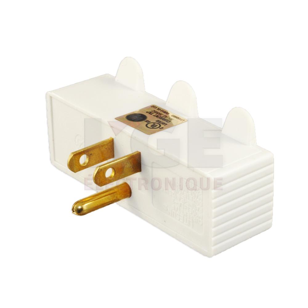 Multiprise 3 Prises Blanc