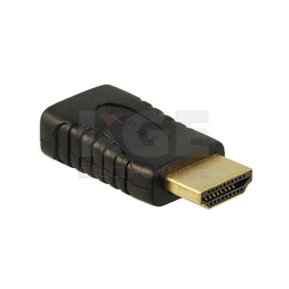 HDMI male to mini HDMI female adaptor