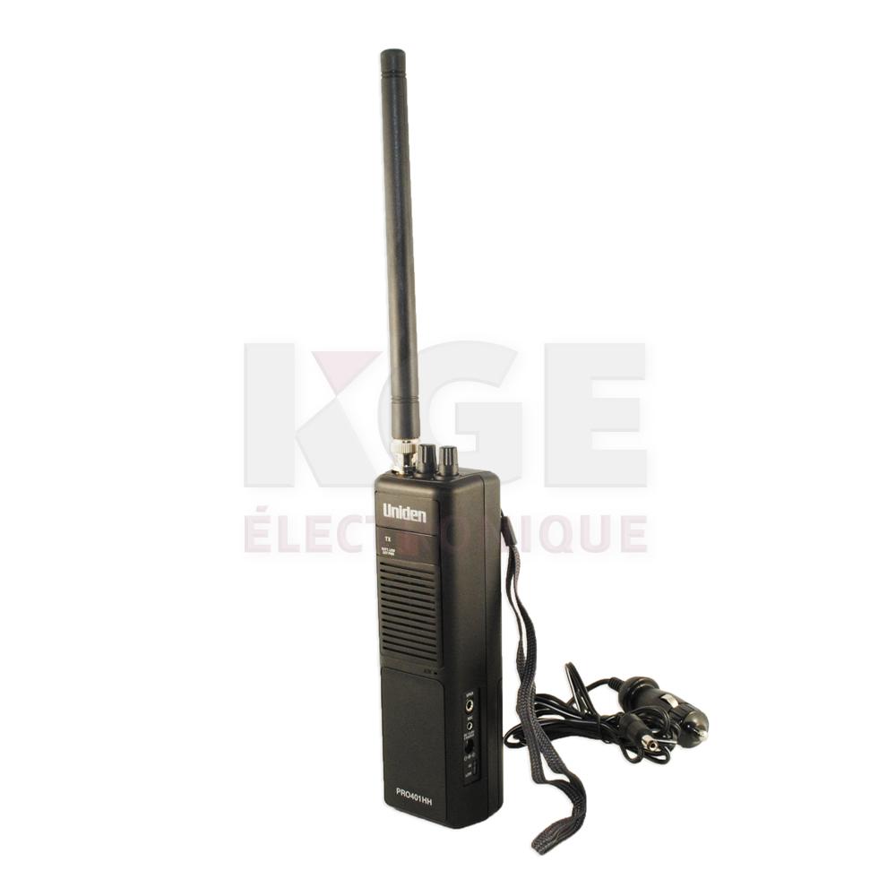 Radio CB portative 40 canaux 4W PRO401HH