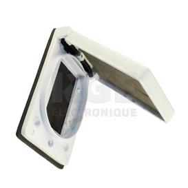 White 1-Gang Vertical GFCI/Decorator Cover Model FGV-1DC
