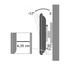 Wall mount for LED/LCD TV's from 19-37' with tilt and swivel features