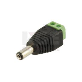 Prise DC 2.1mm mâle pour Bloc Terminal