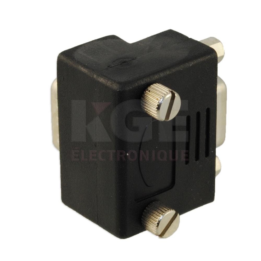 VGA to VGA M/F Adapter right angle (90 Degree)