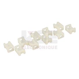 Montures pour attaches câbles (de type à viser) vis #6 paquet de 10