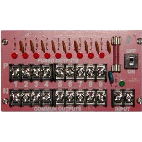 Module de Distribution de Courant (4 Sorties, Fusible Principale 5A 250VAC)