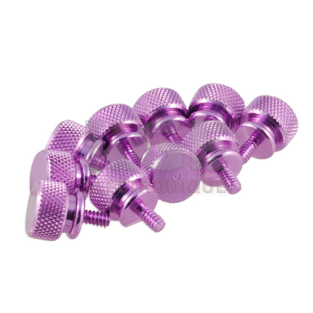 Vis 6-32 violet anodisé paquet de 10