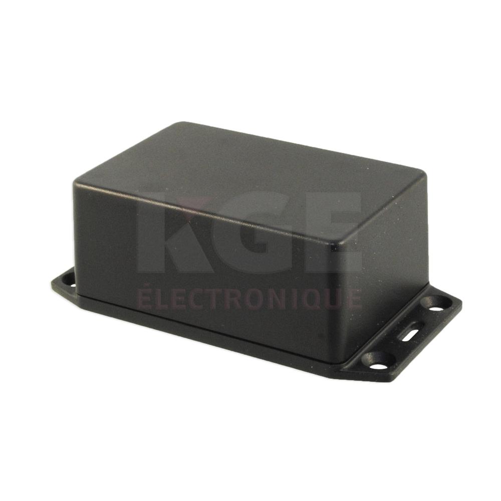 Multipurpose Plastic Enclosures - Flame Retardant ABS with Flanged Lid 1591XXLFLBK