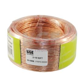 50ft 18 AWG CCA Speaker Wire Polarized