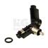 RCA Plug - Plastic 4mm, Black - Right Angle