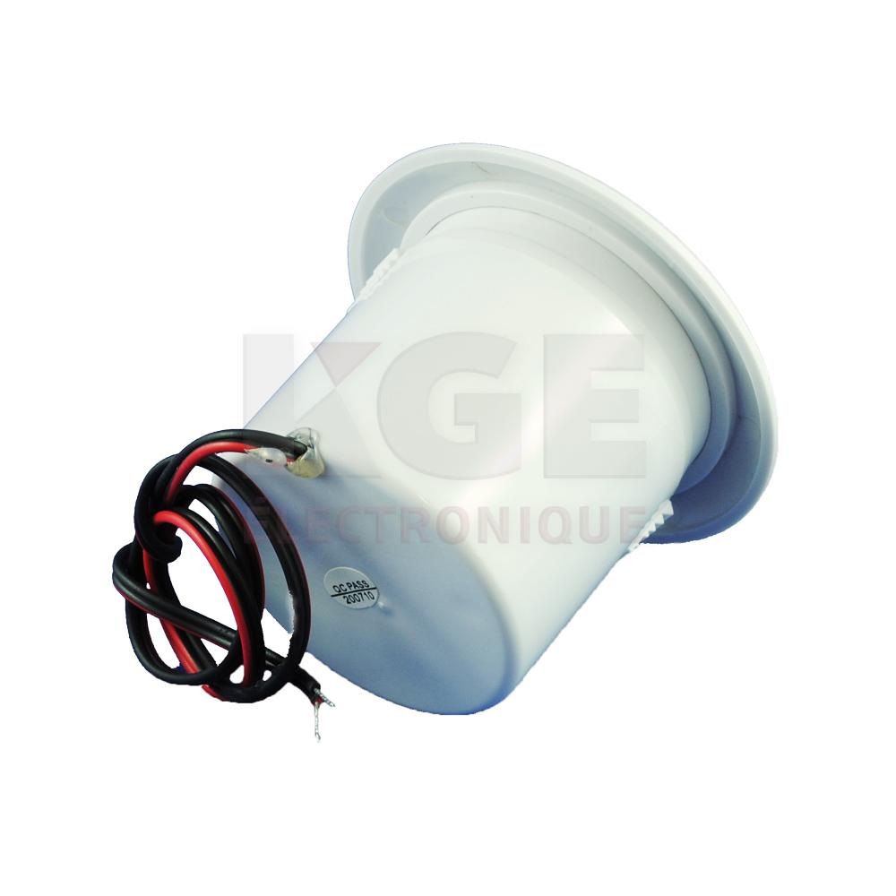 Recessed 12VDC Siren