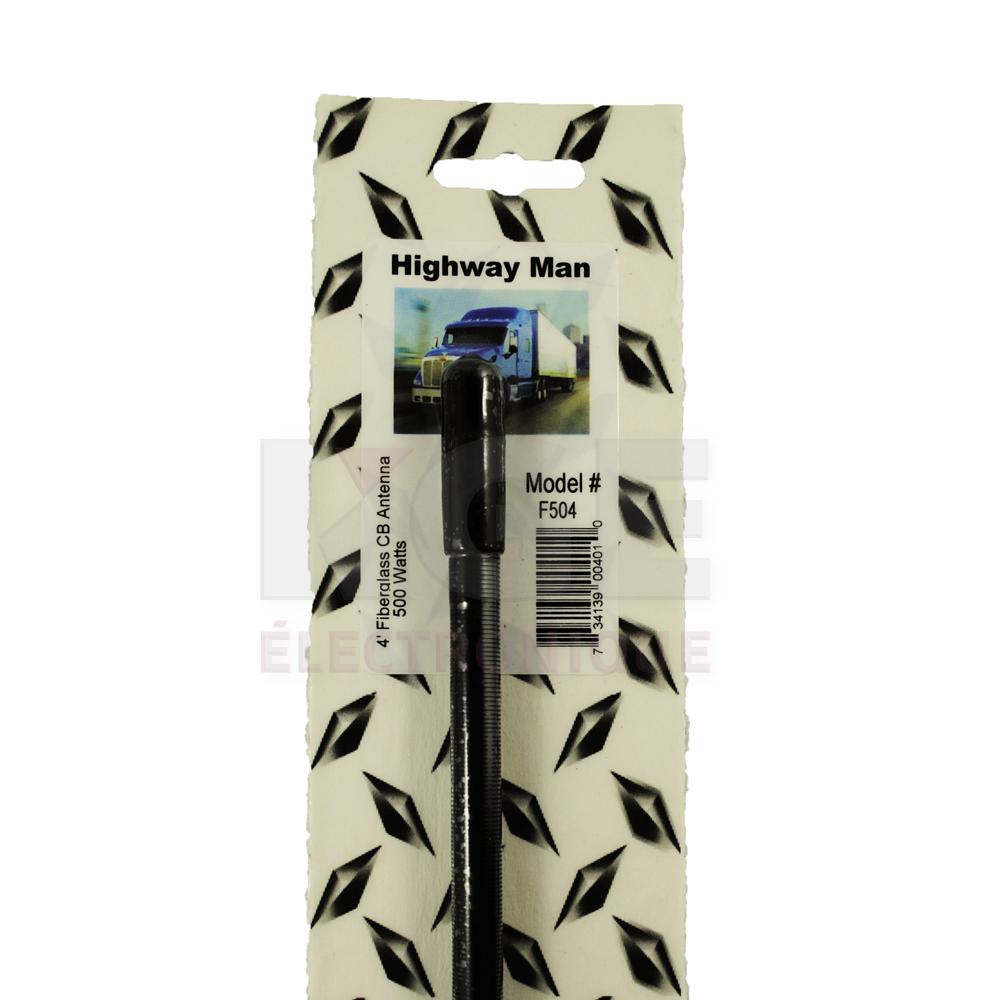 Antenne de CB Magnétique 500W Noire