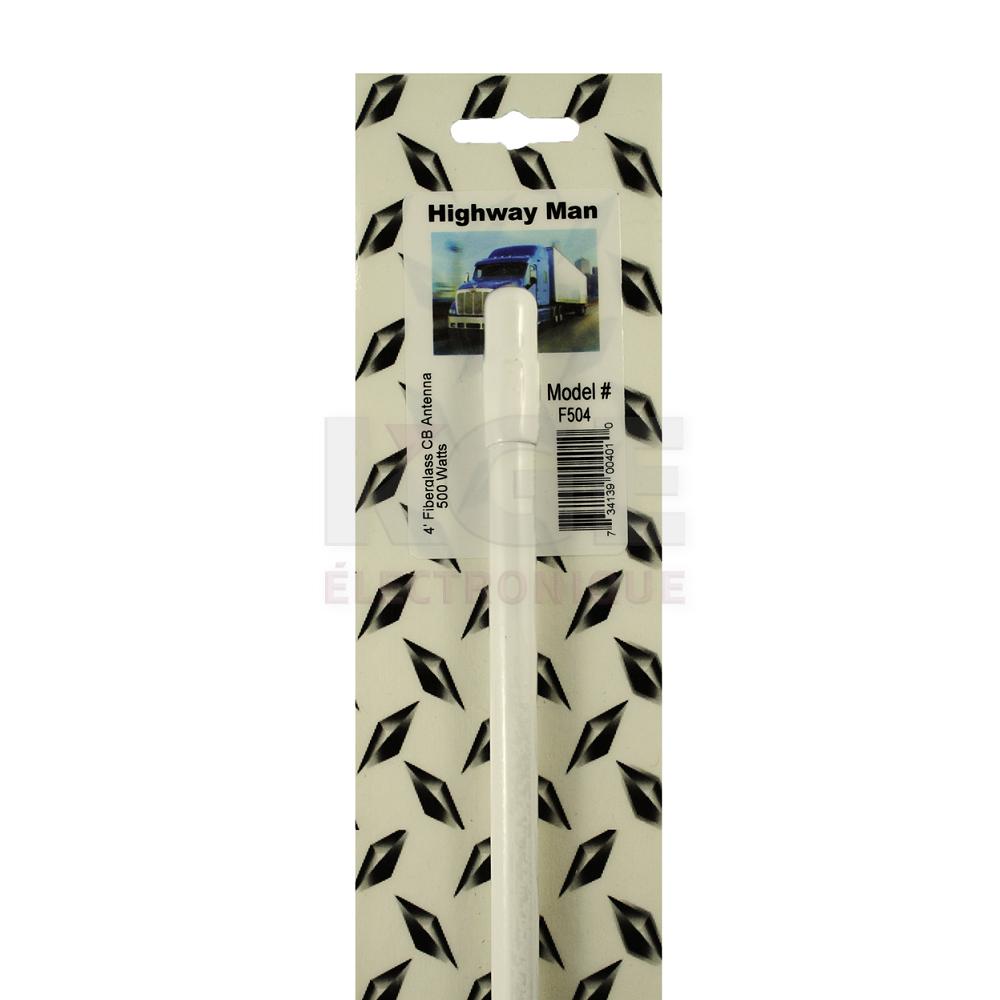 Antenne de CB Magnétique 500W Blanche